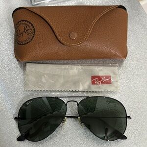 Ray-Ban AVIATOR TOTAL BLACK Sunglasses 🕶️